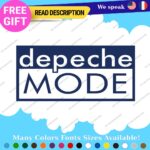 Fits Depeche Mode Decals Stickers Vinyl Band Group Violator DM Silence Rock - Image 11