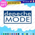 Fits Depeche Mode Decals Stickers Vinyl Band Group Violator DM Silence Rock - Image 12