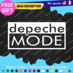 Fits Depeche Mode Decals Stickers Vinyl Band Group Violator DM Silence Rock - Image 3