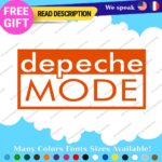 Fits Depeche Mode Decals Stickers Vinyl Band Group Violator DM Silence Rock - Image 7