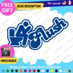 Flush Toilet Decal Sticker Vinyl Funny Tunning Turbo JDM Car Please Bathroom - Image 15