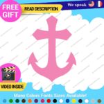 Christian Anchor Cross Decal Sticker Vinyl God Jesus Bless Bible Love Peace Lor - Image 7