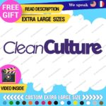 Fits Large Clean Culture Banner Stickers Decals Vinyl JDM Tuning Turbo Drift - Image 11