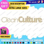 Fits Large Clean Culture Banner Stickers Decals Vinyl JDM Tuning Turbo Drift - Image 21