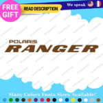 Fits Polaris Ranger  Sticker Decal Vinyl Racing Assault Indy Axys Snowmobile Old - Image 13