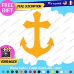 Christian Anchor Cross Decal Sticker Vinyl God Jesus Bless Bible Love Peace Lor - Image 27