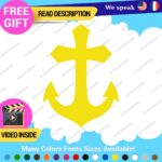 Christian Anchor Cross Decal Sticker Vinyl God Jesus Bless Bible Love Peace Lor - Image 15