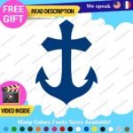 Christian Anchor Cross Decal Sticker Vinyl God Jesus Bless Bible Love Peace Lor - Image 18