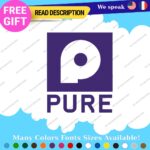 Fits Pure Turbo  Decals Stickers Vinyl Stage Cast Turbine Turbocharger Water Oil - Image 6