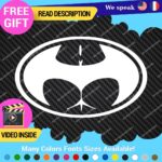 Buttman Oval Decals Stickers Vinyl Super Hero Bat Prank DC Comic Dark Knight As - Image 14