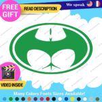 Buttman Oval Decals Stickers Vinyl Super Hero Bat Prank DC Comic Dark Knight As - Image 17