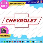 Fits 1964 Chevrolet Decal Stickers Vinyl Chevy Silverado Old Bowtie SS Tailgate - Image 7