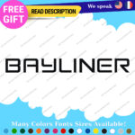 Fits Bayliner Boat Decal Stickers Cabin Long Capri Marine Cuddy Sale Cruiser