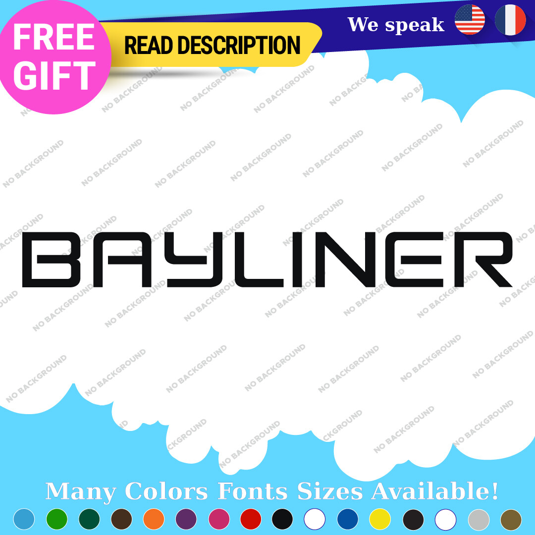 Fits Bayliner Boat Decal Stickers Cabin Long Capri Marine Cuddy Sale Cruiser 297353878776 Fits Bayliner Boat Decal Stickers Cabin Long Capri Marine Cuddy Sale Cruiser - Image 1