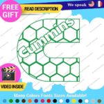 Fits Cummins Diesel D Decals Stickers Vinyl Engine Trucks Generator Turbo  Power - Image 17