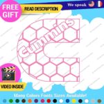 Fits Cummins Diesel D Decals Stickers Vinyl Engine Trucks Generator Turbo  Power - Image 10