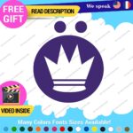 Fits Konig Wheels Decals Stickers Vinyl Rim Hypergram Dekagram Matte Gloss Tire