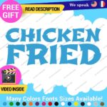 Chicken Fried Decals Stickers Vinyl Animal Chinese Cook Food - Image 27
