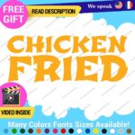 Chicken Fried Decals Stickers Vinyl Animal Chinese Cook Food - Image 29