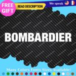 Fits Bombardier  Stickers Decals Vinyl Skidoo Team Snowmobile Elan Snow Outline - Image 5