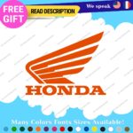 Fits Honda Wings Decals Stickers Vinyl Old Vintage Tank Motorcycle Bike Gas Moto - Image 3