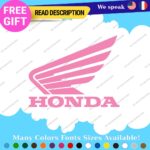 Fits Honda Wings Decals Stickers Vinyl Old Vintage Tank Motorcycle Bike Gas Moto - Image 5