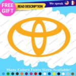 Fits Toyota Logo Decals Stickers Vinyl GT 86 FRS BRZ JDM Drift Tuning Door Japan - Image 15