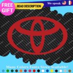 Fits Toyota Logo Decals Stickers Vinyl GT 86 FRS BRZ JDM Drift Tuning Door Japan - Image 20