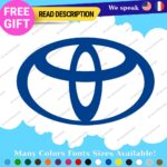 Fits Toyota Logo Decals Stickers Vinyl GT 86 FRS BRZ JDM Drift Tuning Door Japan - Image 3