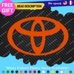 Fits Toyota Logo Decals Stickers Vinyl GT 86 FRS BRZ JDM Drift Tuning Door Japan - Image 21