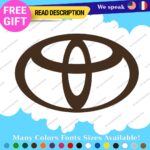 Fits Toyota Logo Decals Stickers Vinyl GT 86 FRS BRZ JDM Drift Tuning Door Japan - Image 8