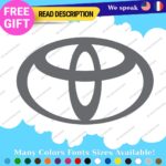 Fits Toyota Logo Decals Stickers Vinyl GT 86 FRS BRZ JDM Drift Tuning Door Japan - Image 10