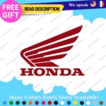 Fits Honda Wings Decals Stickers Vinyl Old Vintage Tank Motorcycle Bike Gas Moto - Image 28