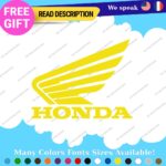 Fits Honda Wings Decals Stickers Vinyl Old Vintage Tank Motorcycle Bike Gas Moto - Image 27