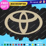 Fits Toyota Logo Decals Stickers Vinyl GT 86 FRS BRZ JDM Drift Tuning Door Japan - Image 35