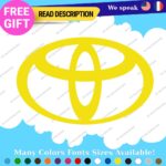 Fits Toyota Logo Decals Stickers Vinyl GT 86 FRS BRZ JDM Drift Tuning Door Japan - Image 28