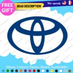 Fits Toyota Logo Decals Stickers Vinyl GT 86 FRS BRZ JDM Drift Tuning Door Japan - Image 34