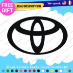 Fits Toyota Logo Decals Stickers Vinyl GT 86 FRS BRZ JDM Drift Tuning Door Japan - Image 36