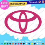 Fits Toyota Logo Decals Stickers Vinyl GT 86 FRS BRZ JDM Drift Tuning Door Japan - Image 26