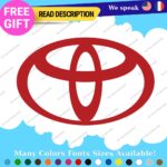 Fits Toyota Logo Decals Stickers Vinyl GT 86 FRS BRZ JDM Drift Tuning Door Japan - Image 30