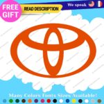 Fits Toyota Logo Decals Stickers Vinyl GT 86 FRS BRZ JDM Drift Tuning Door Japan - Image 31