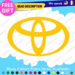 Fits Toyota Logo Decals Stickers Vinyl GT 86 FRS BRZ JDM Drift Tuning Door Japan - Image 27