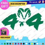 Fits 4X4 Off Road Ram All Wheel Drive Decals Stickers Vinyl Truck Bedside 4 X 4 - Image 15