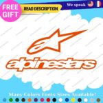Fits Alpinestars Decals Stickers Vinyl Motocross Moto Alpine Stars Helmet MotoGP - Image 21