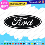Fits Ford Oval Decals Sticker Vinyl Vntage Mustang Car Emblem Truck Build Escort - Image 3