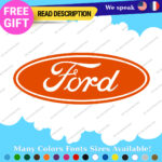 Fits Ford Oval Decals Sticker Vinyl Vntage Mustang Car Emblem Truck Build Escort - Image 23