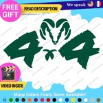 Fits 4X4 Off Road Ram All Wheel Drive Decals Stickers Vinyl Truck Bedside 4 X 4 - Image 27