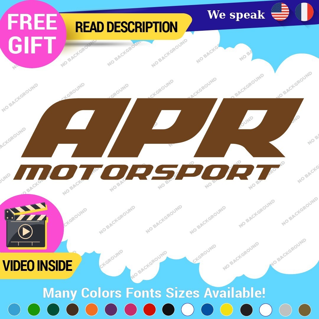 Fits APR Performance Decals Stickers Vinyl Stage III Tuning JDM Motorsport ABS - Image 11