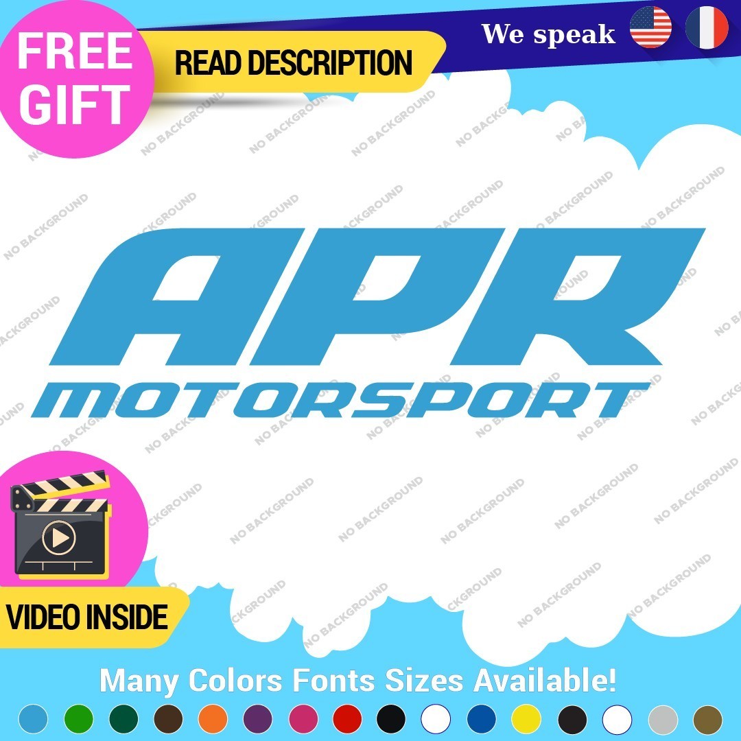 Fits APR Performance Decals Stickers Vinyl Stage III Tuning JDM Motorsport ABS - Image 12