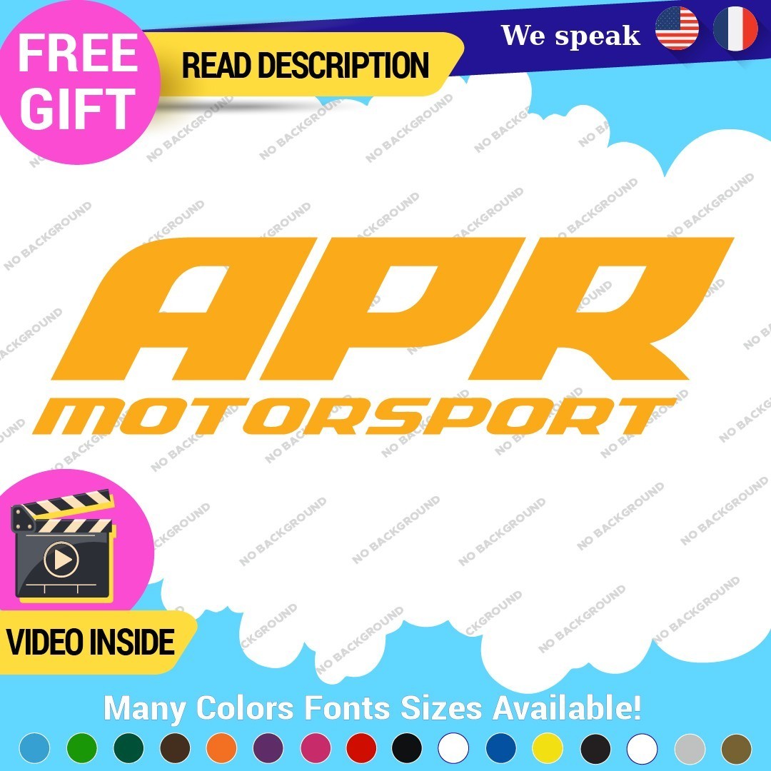 Fits APR Performance Decals Stickers Vinyl Stage III Tuning JDM Motorsport ABS - Image 15